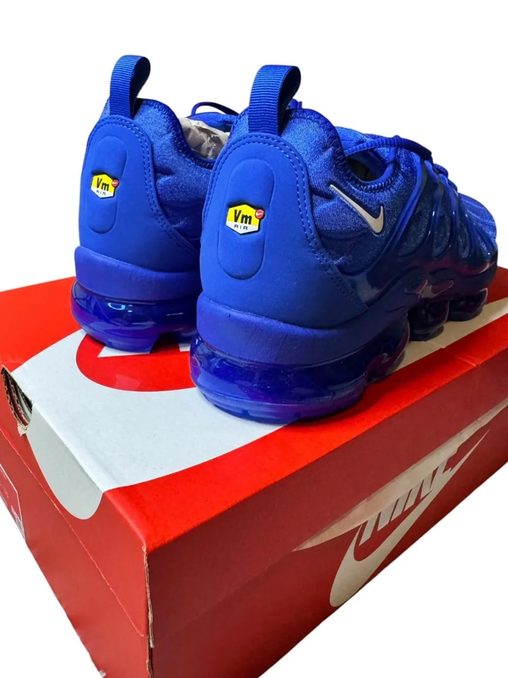 Nike Air VaporMax Plus Game Royal Blue White Men’s Size 12